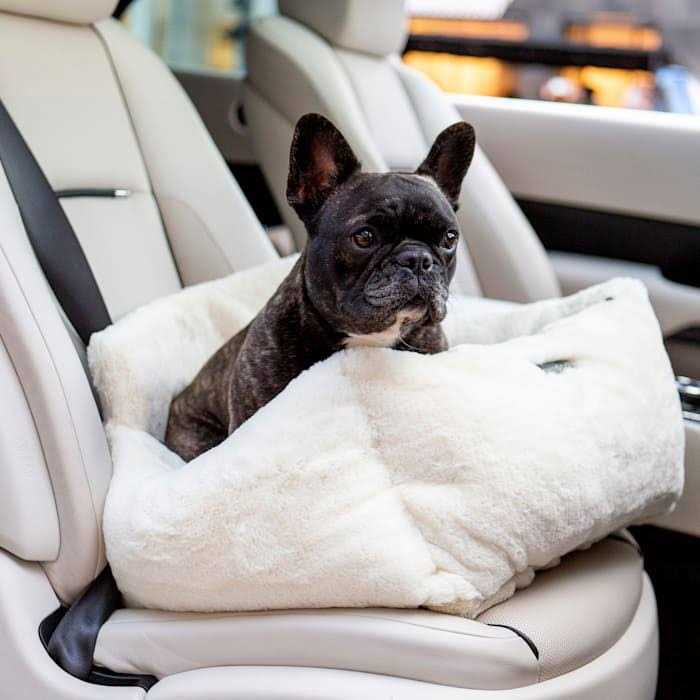 Ivory Dog Car Seat Bed L51602
