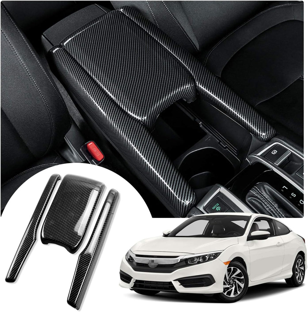 Carbon Fiber Center Console Armrest Cover A917550