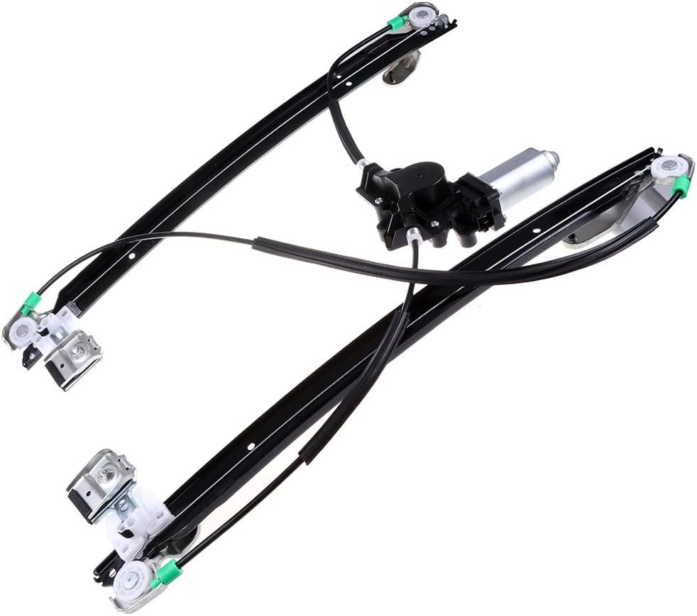 Front Left Power Window Motor and Regulator Assembly Pack of 2 F473272