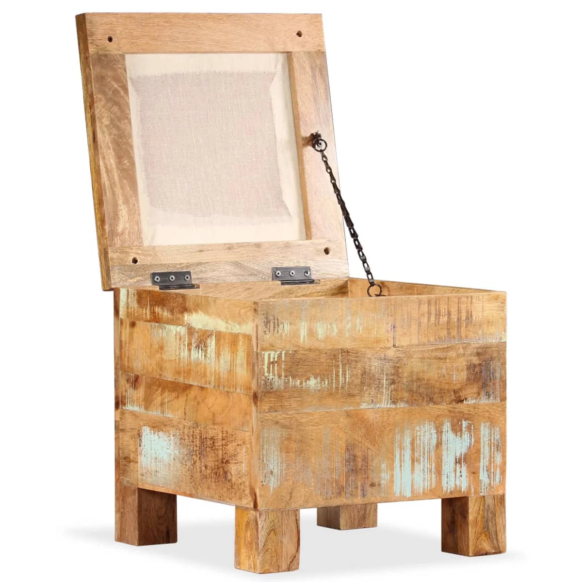 Storage Bench Solid Reclaimed Wood Q936