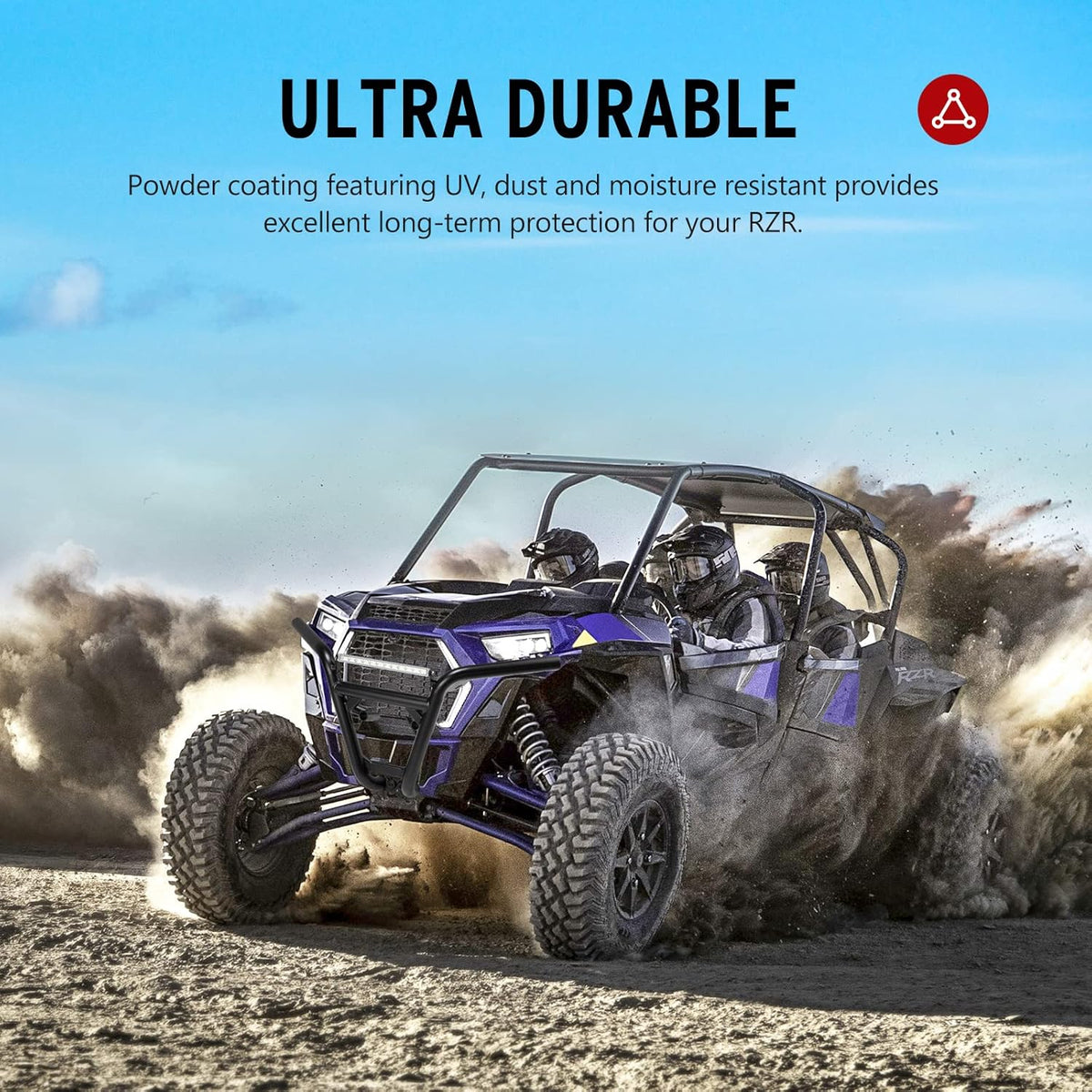 Heavy-duty Steel Tube Front Bumper for Polaris RZR XP1000 2014-2021 G7497