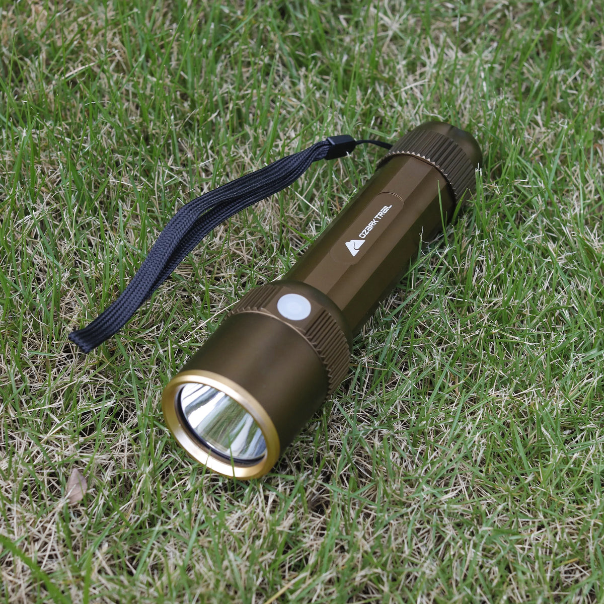 Rechargeable LED Flashlight with Power Bank and Hand Warmer, Green S944012