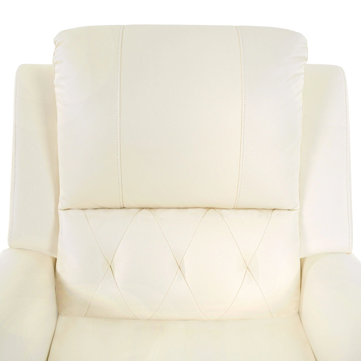 Oversized Leather Power Lift Recliner Chair with Footrest H10929
