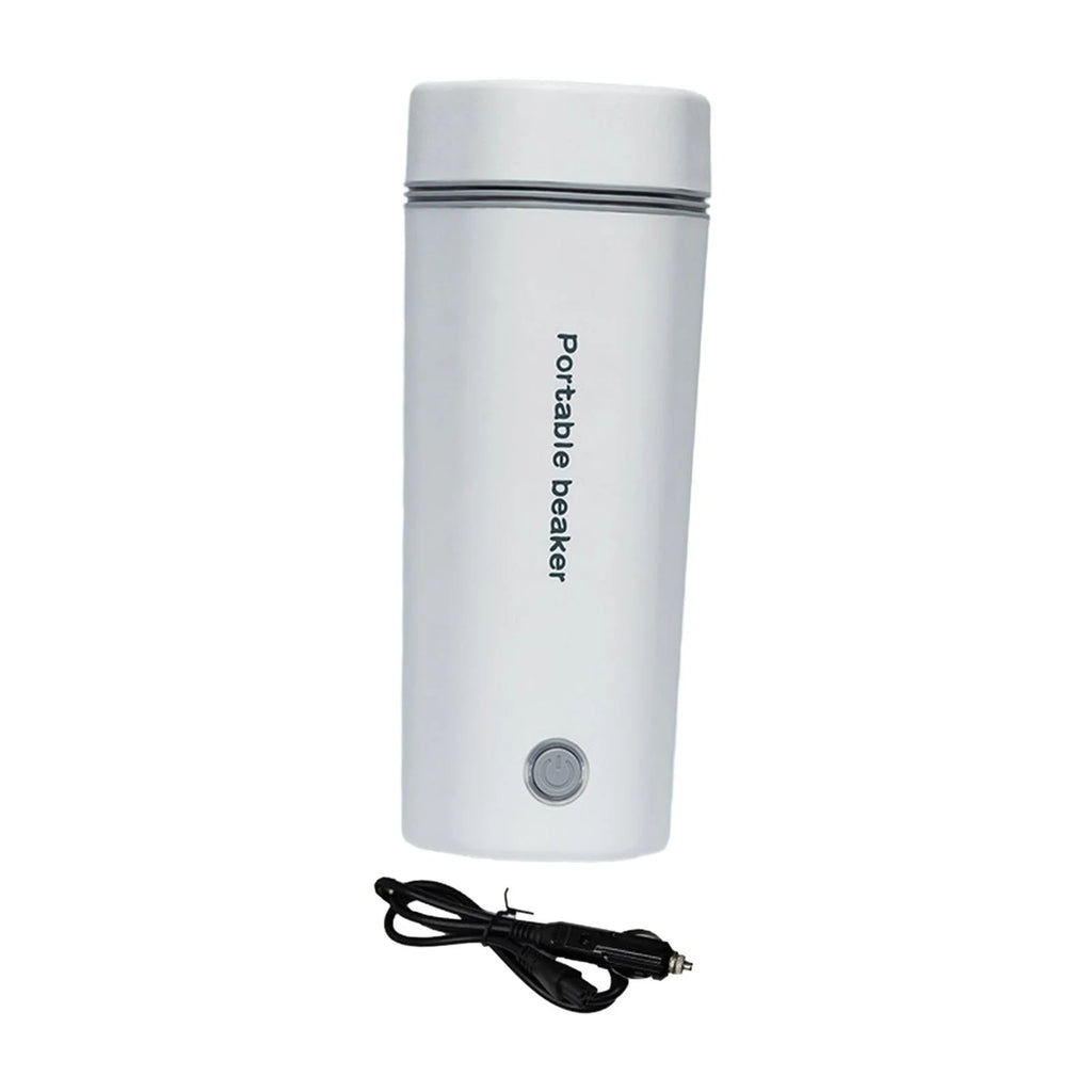 400ml 12V White Car Heating Cup H19522