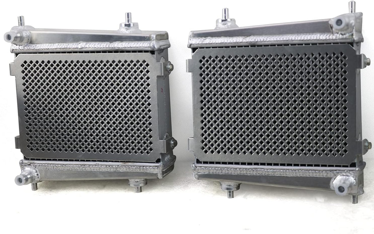 Left+Right 2 Row All Aluminum Radiator Q1451