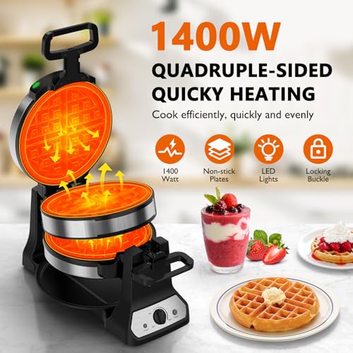 1400W Belgian Waffle Maker G32333