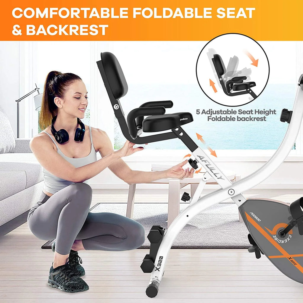 Foldable Magnetic Exercise Bike V5608