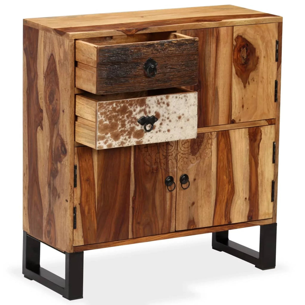 Solid Sheesham Wood Sideboard W740