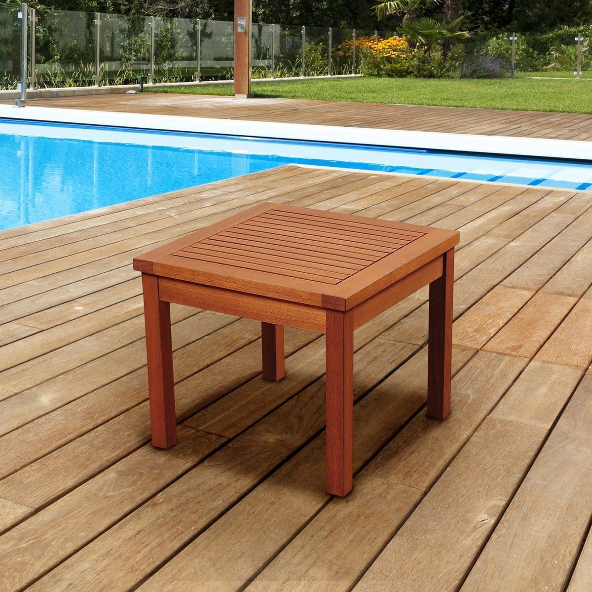 Eucalyptus Square Side Table O7644