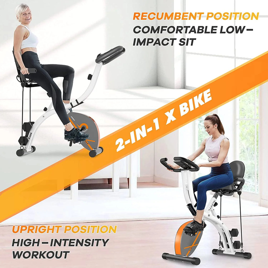 Foldable Magnetic Exercise Bike V5608