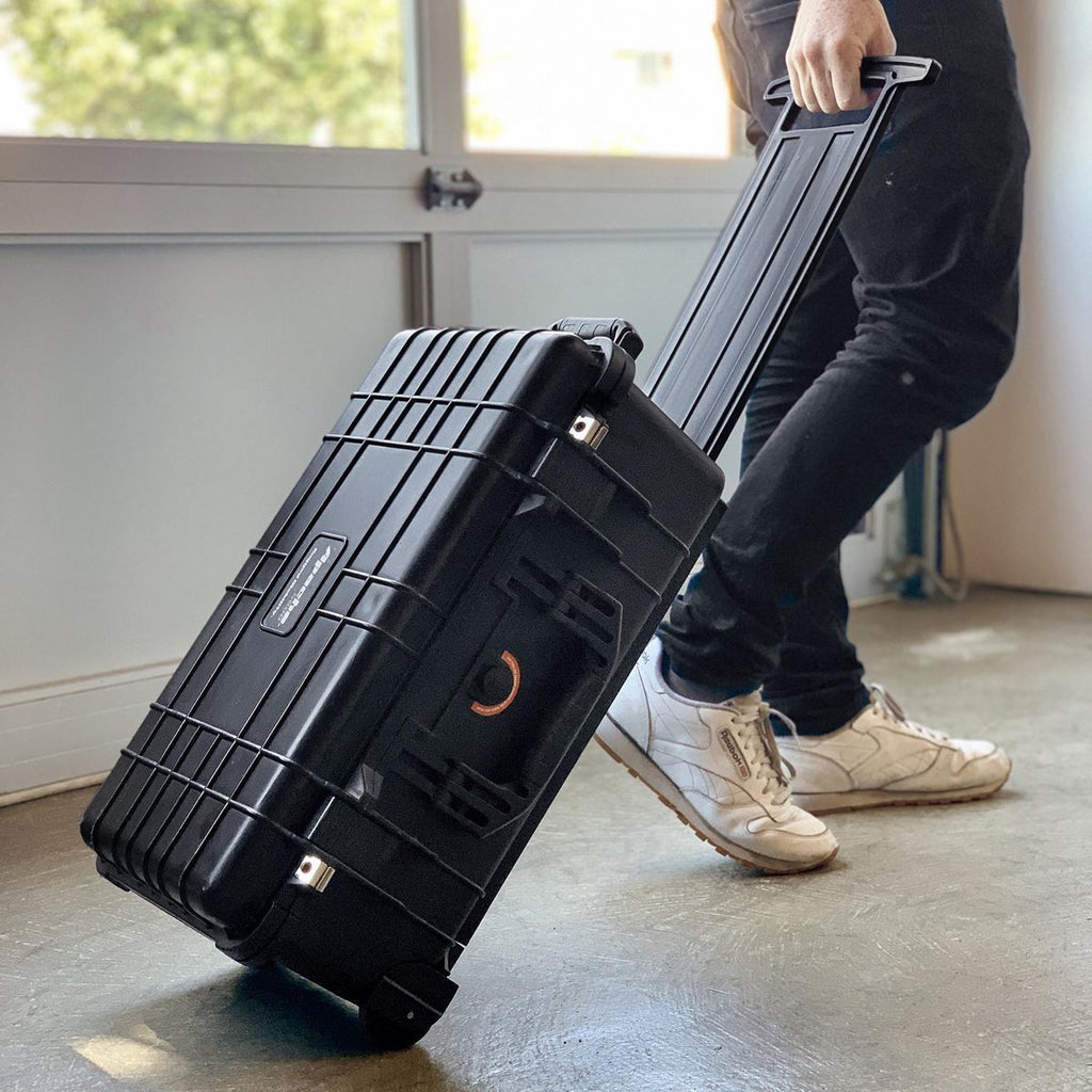 X-Large Weatherproof Rolling Carry-On Case U66085