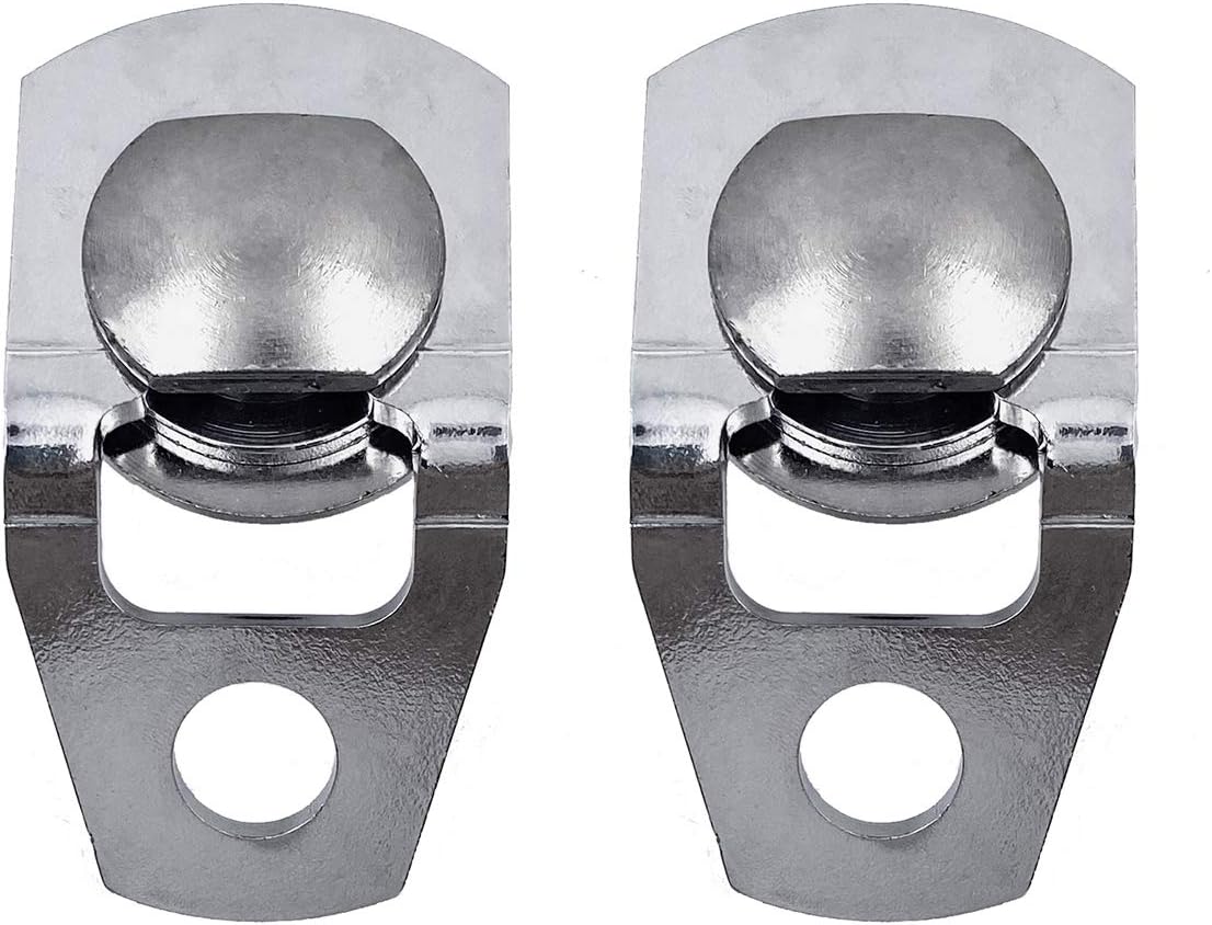 2pc Universal Truck Camper Rear Bumper Anchor Tie Downs L586