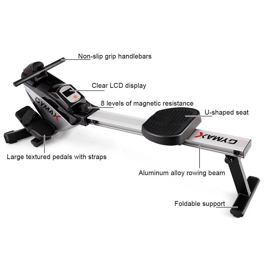 Folding Magnetic Rowing Machine E389