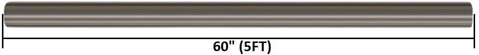 Stainless Steel Straight Exhaust Pipe 4" OD 5' Long Pack of 2 Z439