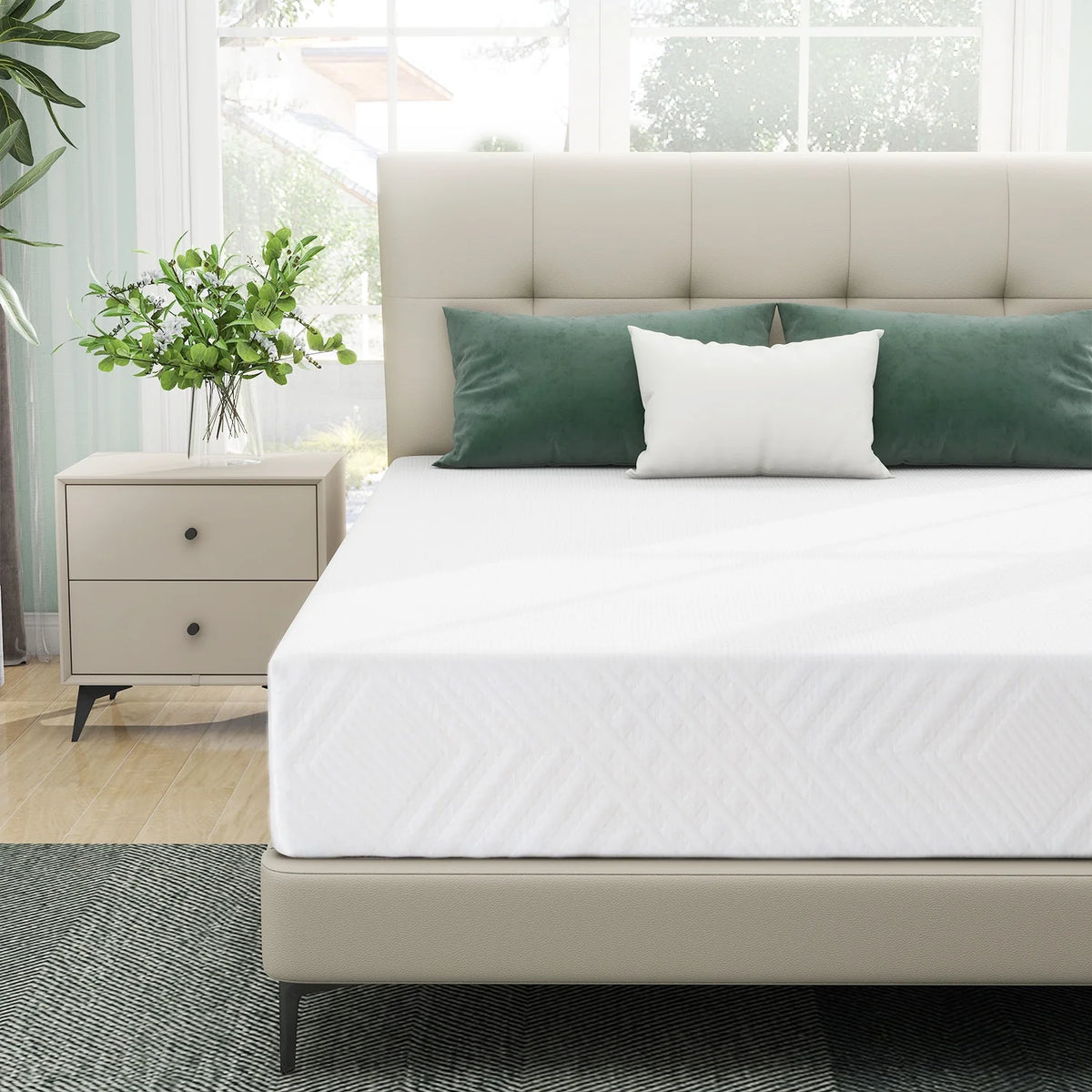 8 Cool Gel Memory Foam Mattress V725