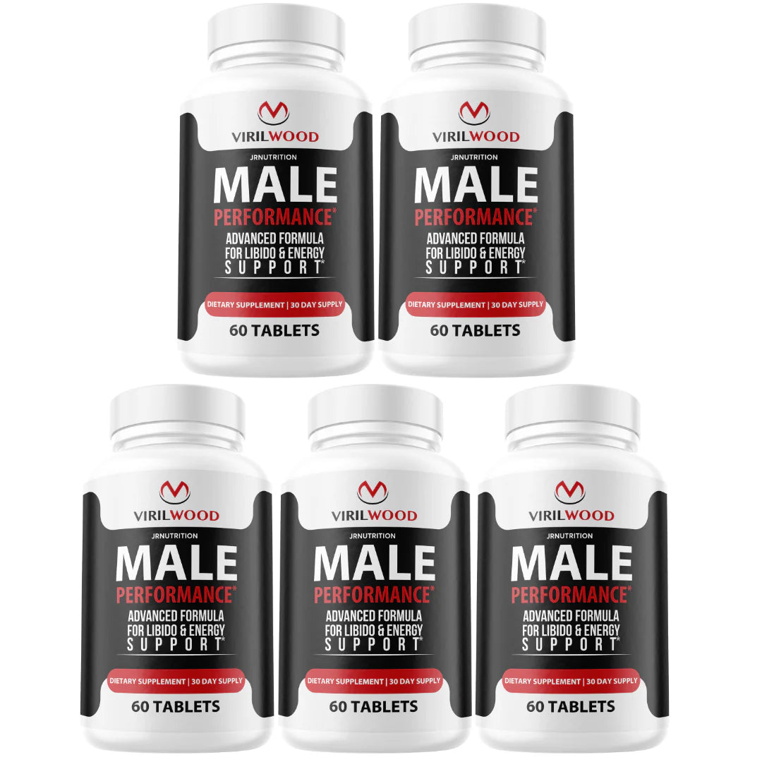 Performance & Drive Pills for Men - 5 Bottles P23964