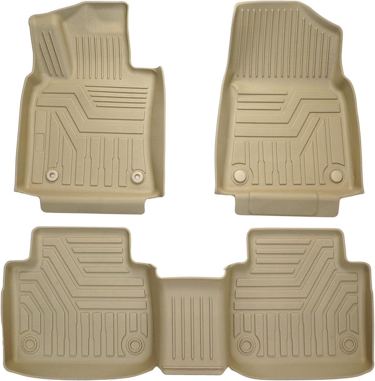 Custom Fit All Weather Floor Liners 1st and 2nd Row Mat Liner Set Z312832