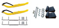 Yellow MTX Snowmobile Skis Complete Kit C658