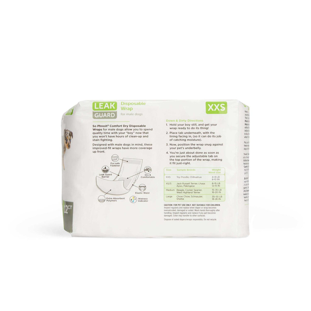 Disposable Wrap For Male Dogs E273286