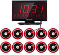 Wireless Caregiver Pager System with 10 Panic Alert Call Buttons B4430