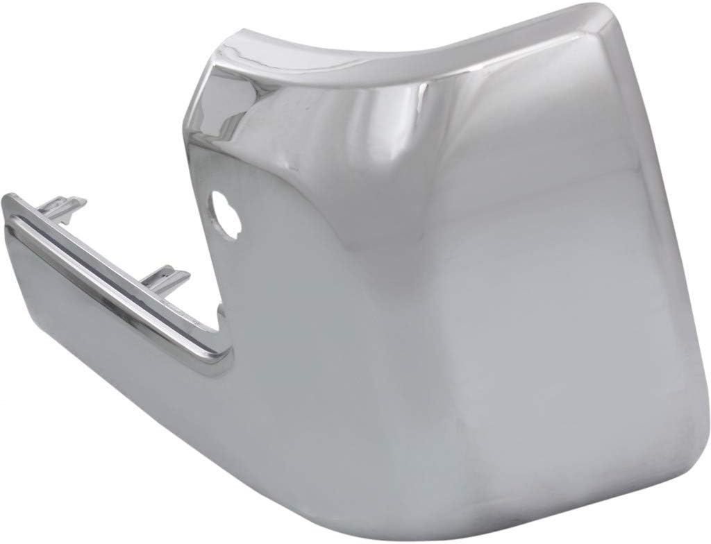 Chrome Plastic Rear Bumper End Cap Pair for Toyota Tacoma 2016-2020 W936