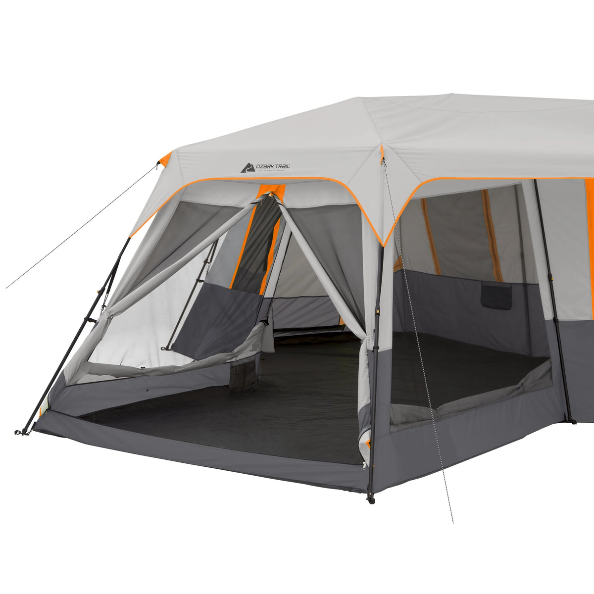 12-Person 3-Room Cabin Tent with Screen Room A5958