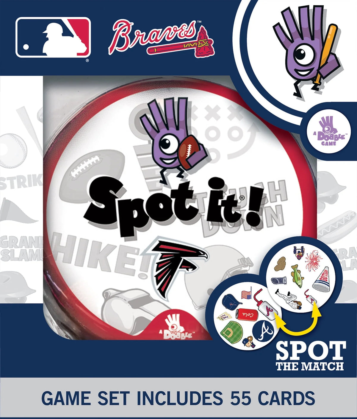 Atlanta Braves Spot It Game S18093