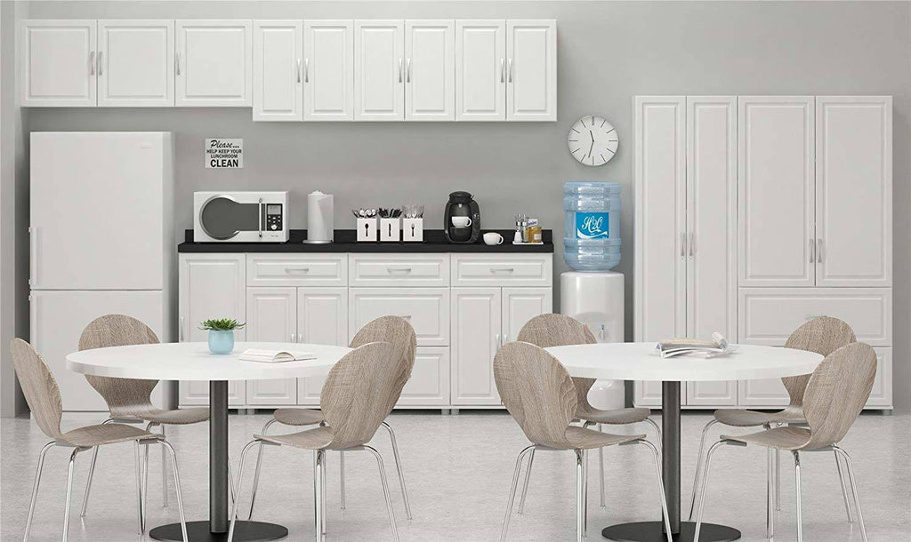 White Stipple Wall Cabinet X5377