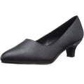 Black 2" Block Heel Pumps Y757125
