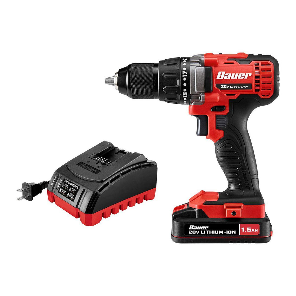20V Cordless 1/2 in. Drill/Driver Kit with Battery and Charger S44343