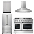 48 Dual Fuel Range, Range Hood, Refrigerator, Dishwasher Q25403