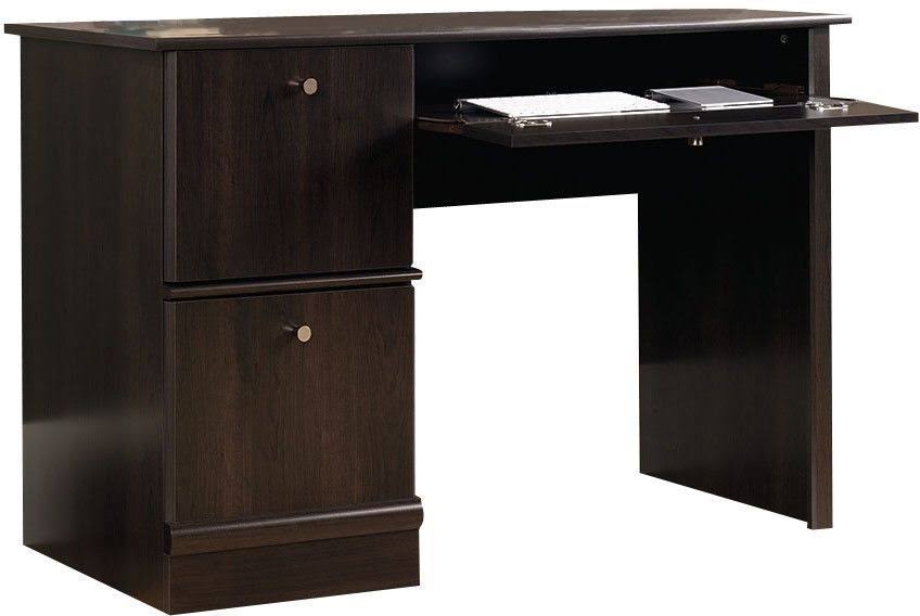 Computer Desk with Keyboard Tray in Cinnamon Cherry J545938
