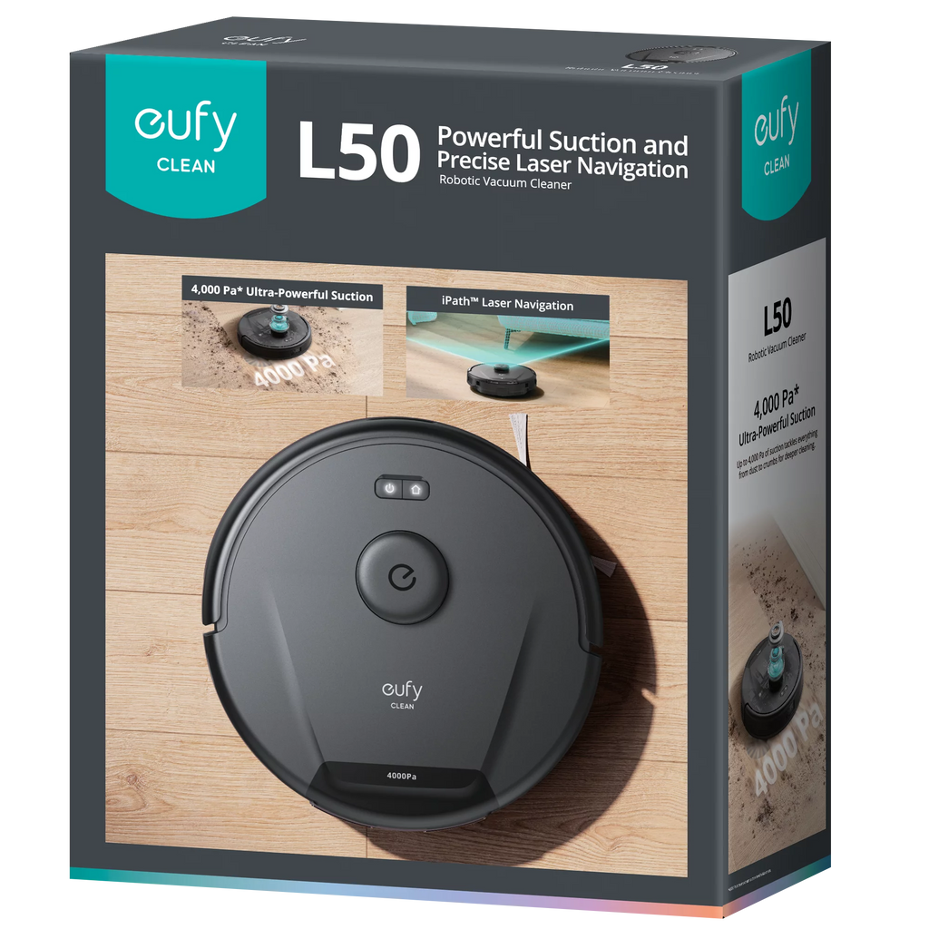 4,000 Pa Multi-Floor Cleaning Robot Vacuum W769963