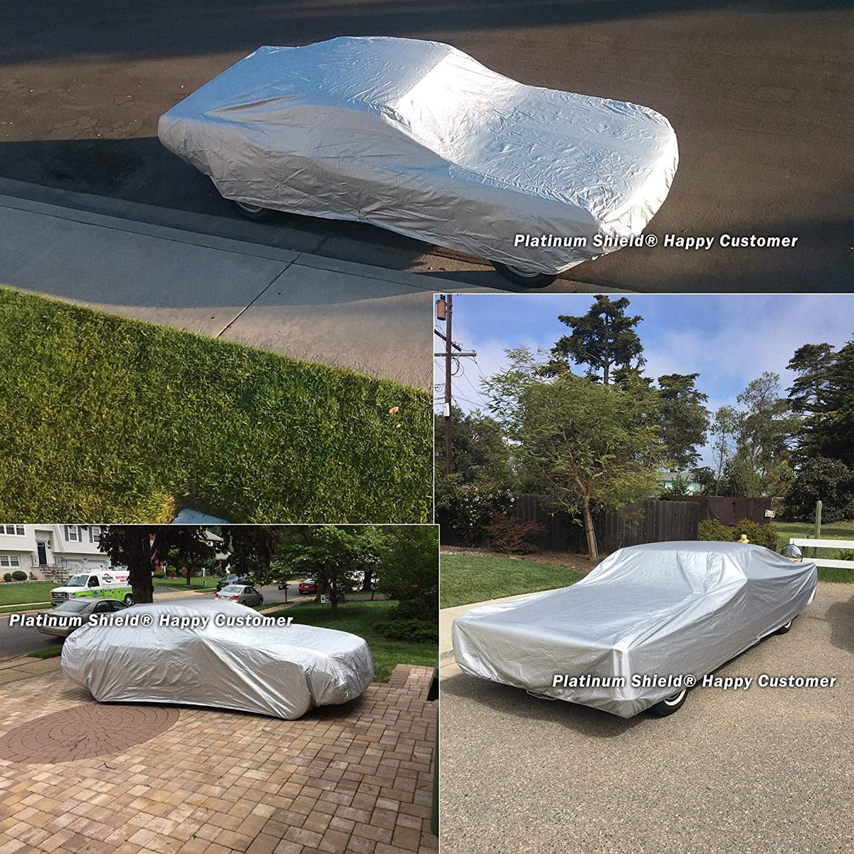Weatherproof Car Cover with Fleece Lining F76381