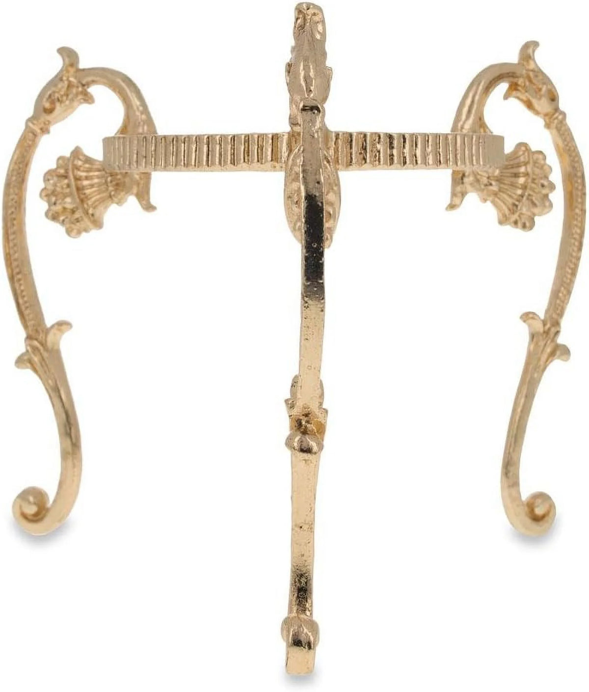 Metal Ostrich Egg Stand Holder 3.6 Inches K896792