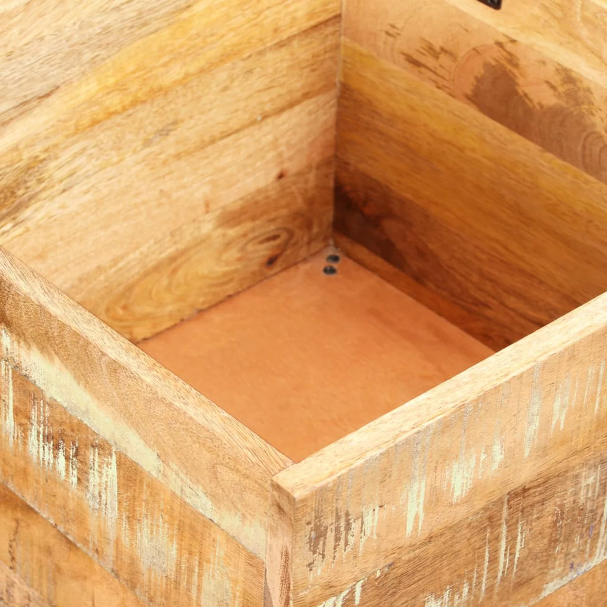 Storage Bench Solid Reclaimed Wood Q936