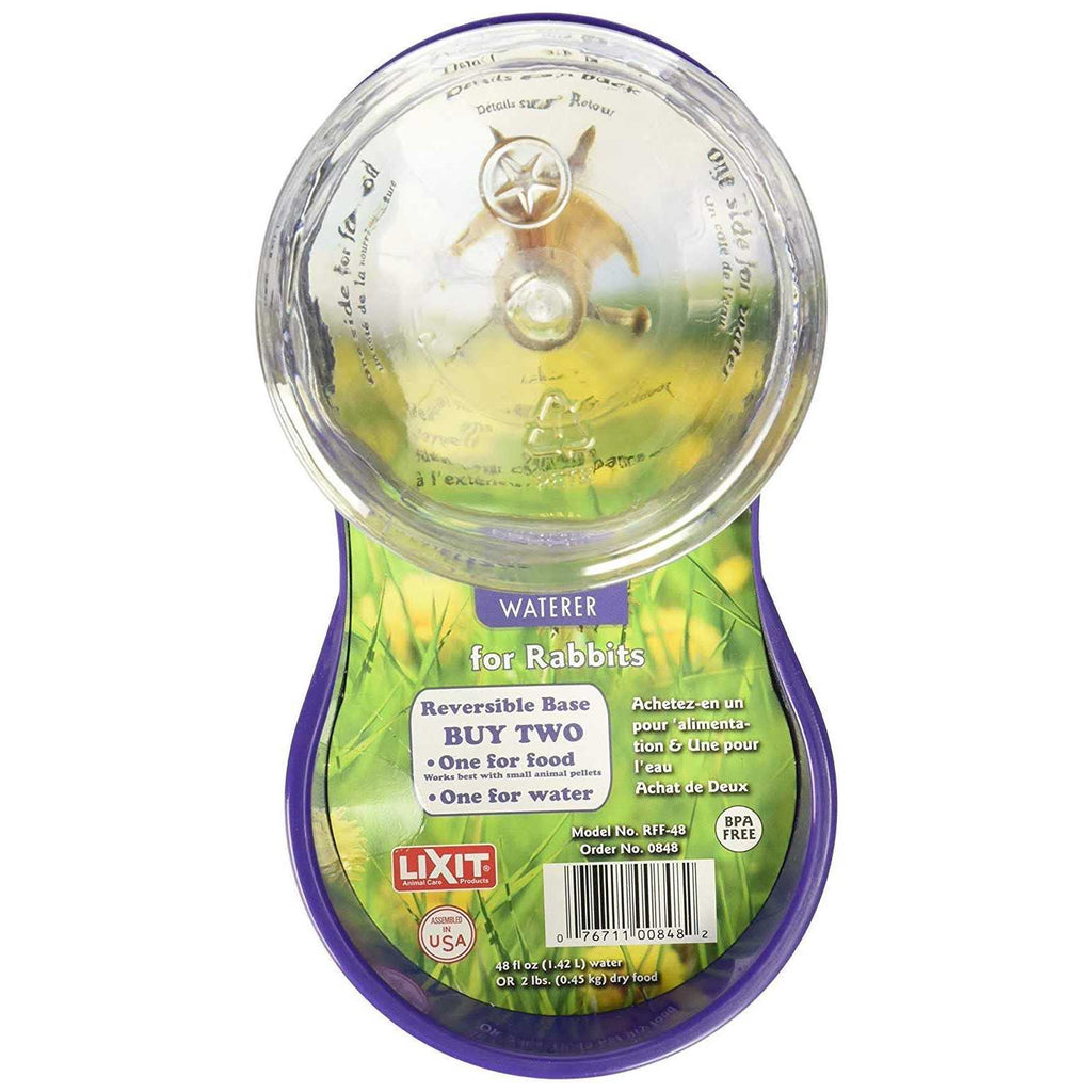 Rabbit Feeder/Water Fountain Q7652