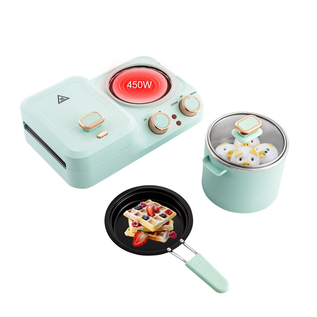 3 in 1 Multifunctional Electric Sandwich Maker V662