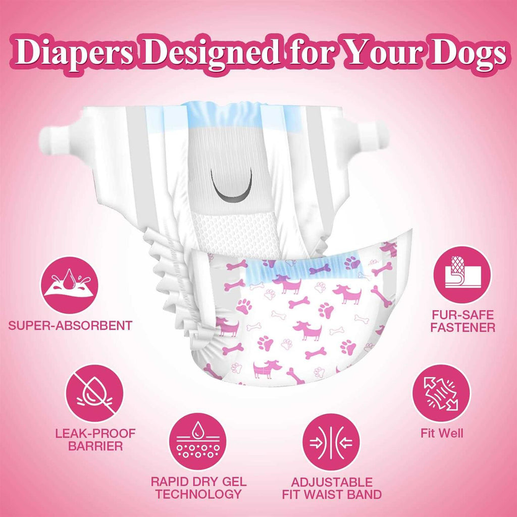 Super Absorbent Disposable Female Dog Diapers W712771