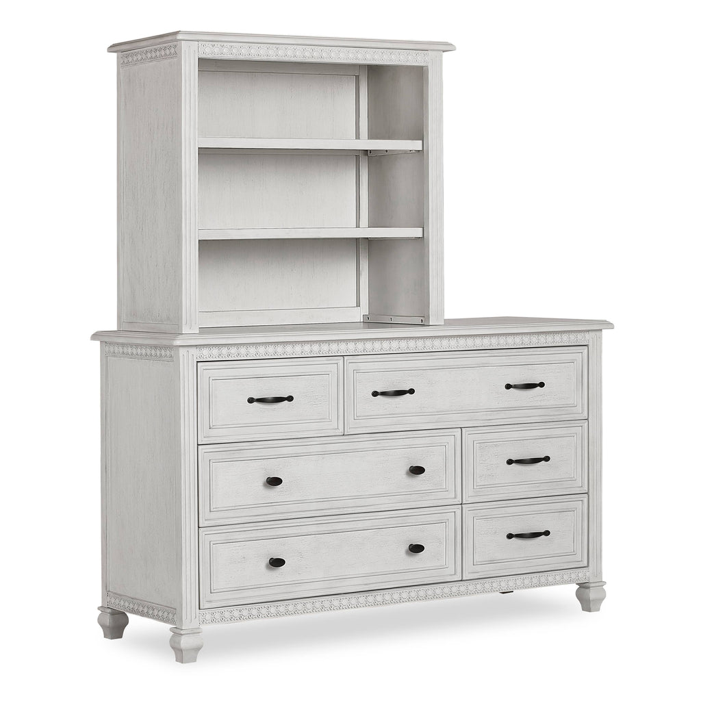 Antique Grey Mist Mini Hutch Bookcase E843877