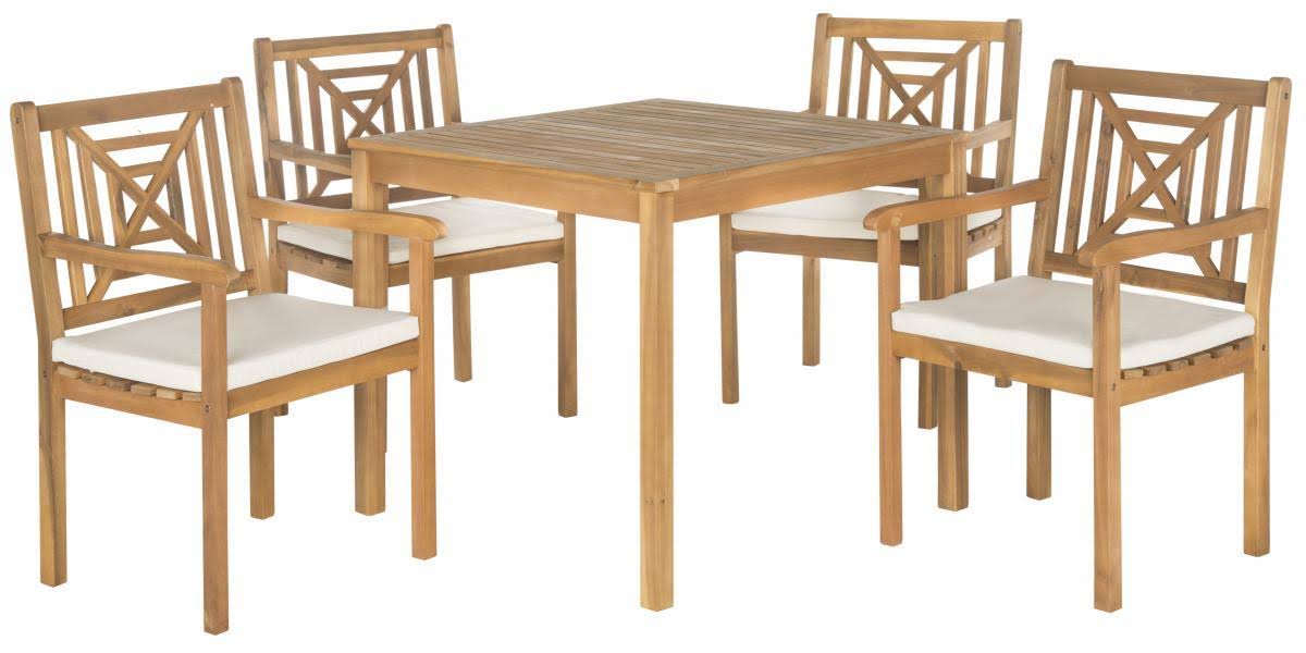 5 Piece Dark Slate Gray Dining Set E46888
