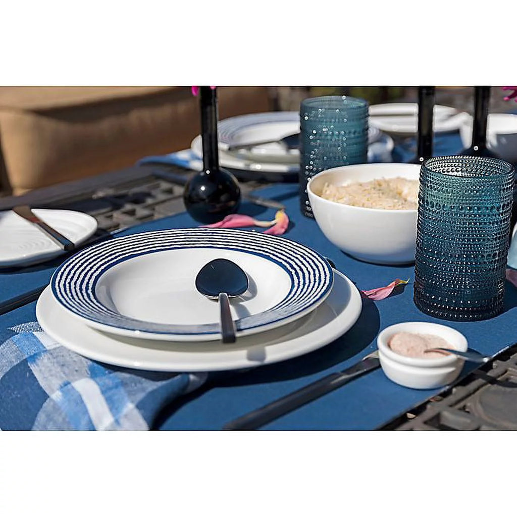 Blue Iced Beverage Glasses Set of 6 E7145