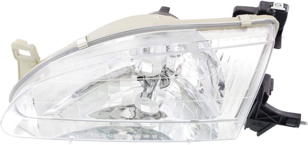 Toyota Corolla Headlight 1998 1999 2000 Pair P561
