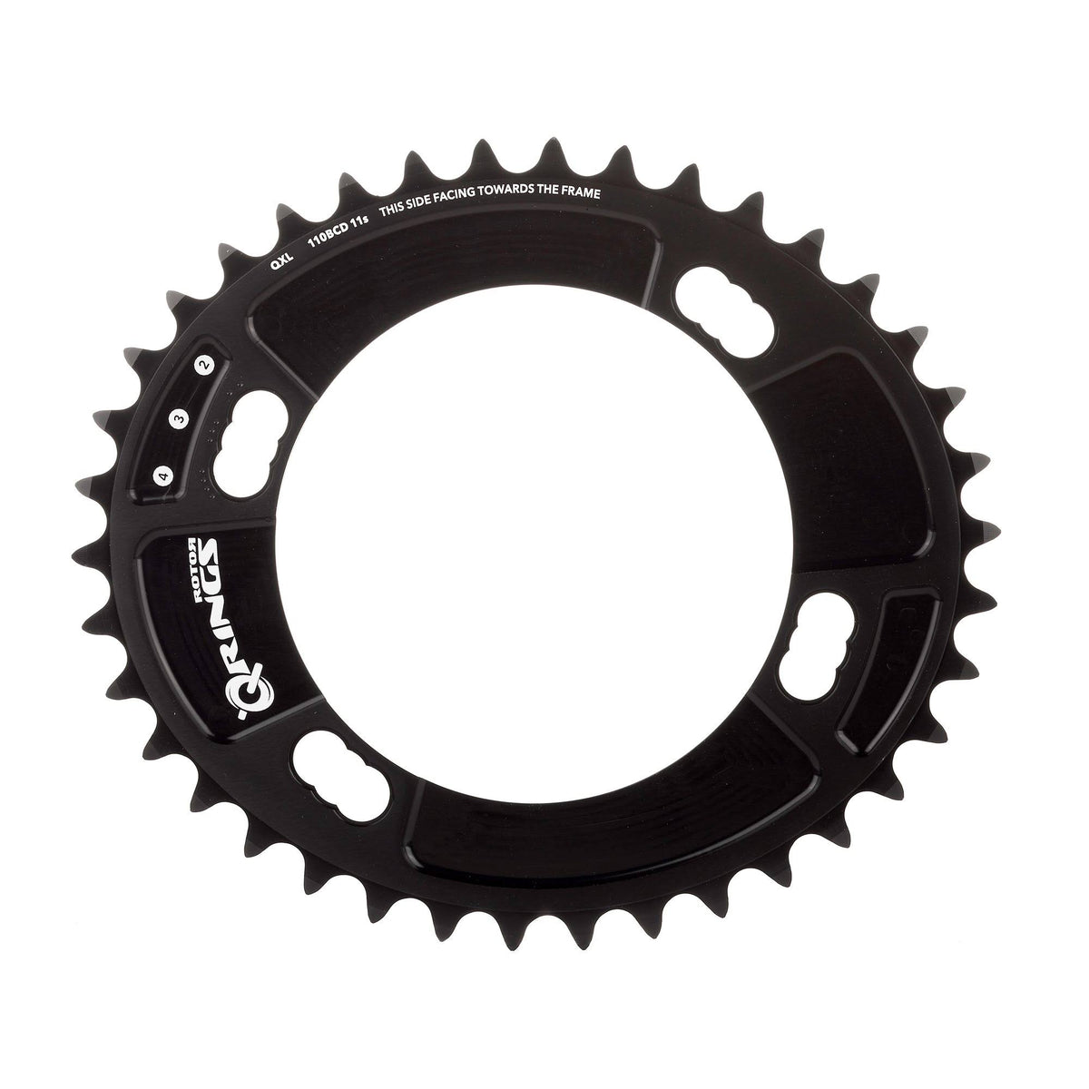 Black 36x110x4 Chainring L132