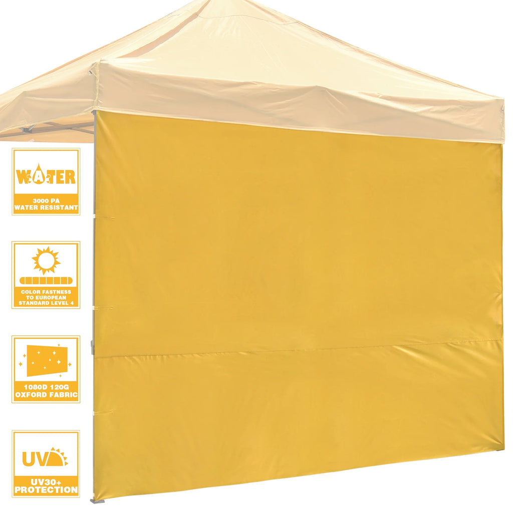 UV-Resistant Mineral Yellow Side Wall for EZ Canopy Gazebo V480