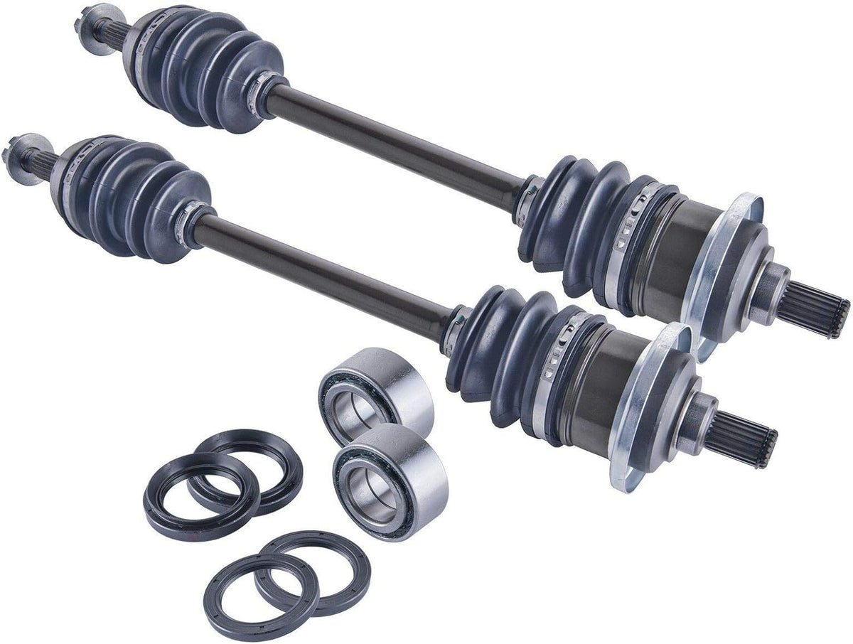 Arctic Cat 400/500 2002 2003 2004 Rear CV Axles Wheel Bearings & Seals Set N261