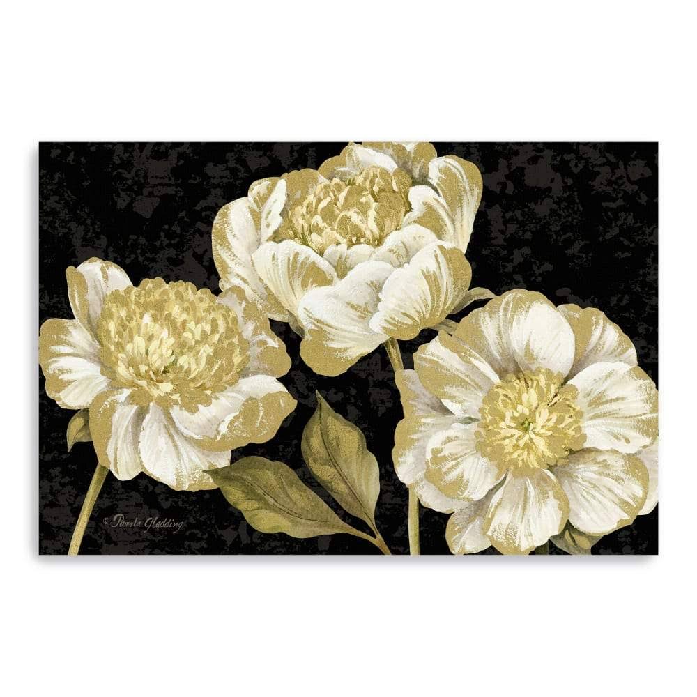 Black Landscape Canvas Giclee R4838