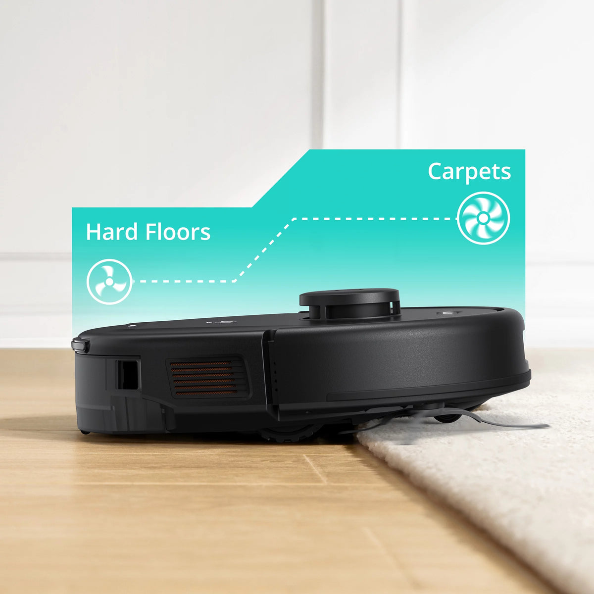 4,000 Pa Multi-Floor Cleaning Robot Vacuum W769963