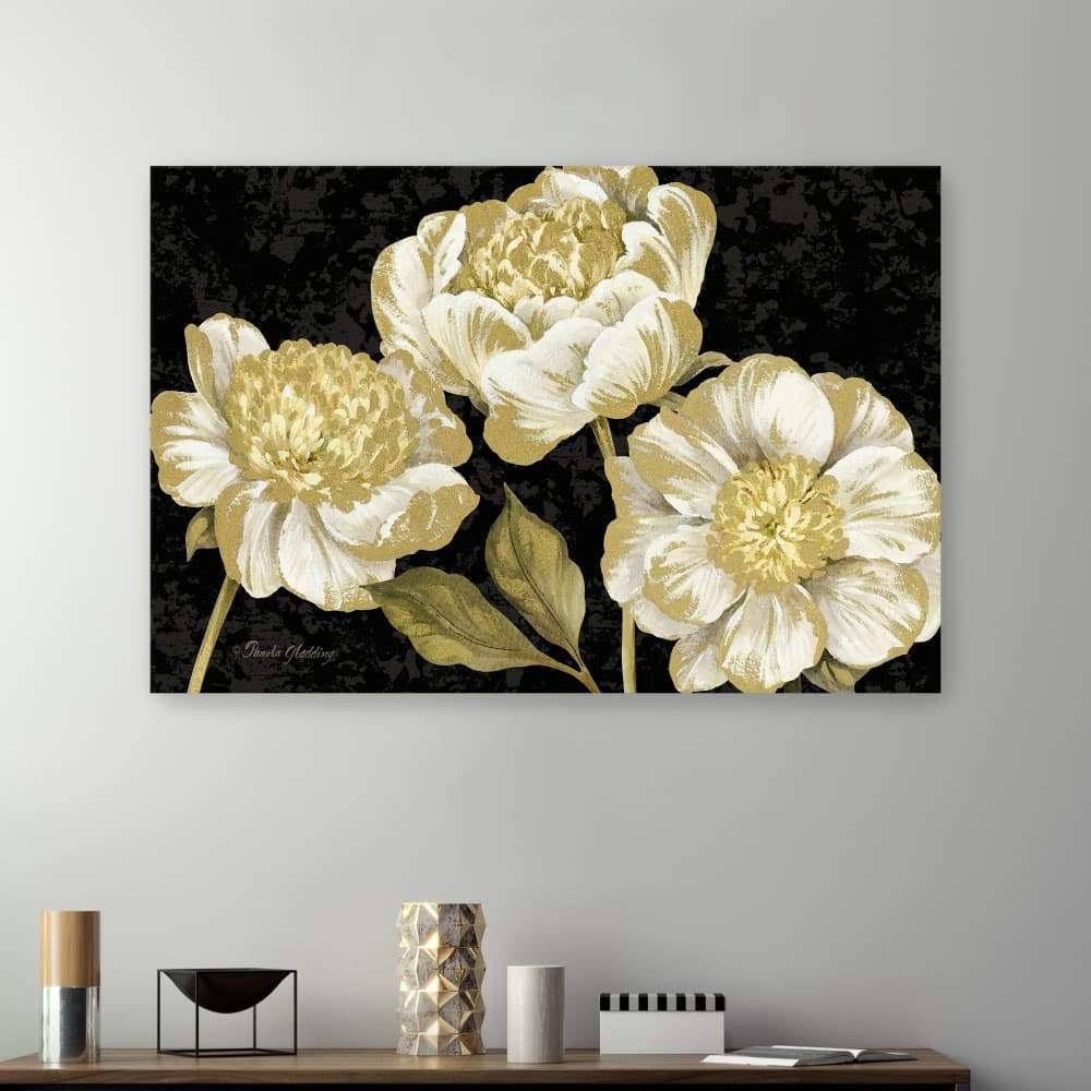 Black Landscape Canvas Giclee R4838