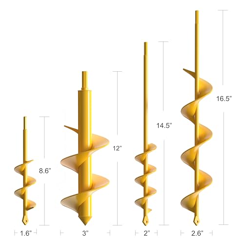 Garden Auger Drill Bit Pack of 2 K67783